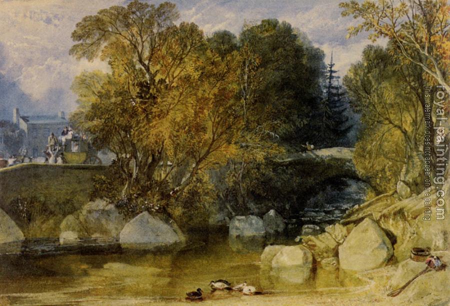 Joseph Mallord William Turner : Ivy Bridge, Devonshire